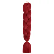 Synthetic Colored Hair for Braids INFINITY Red 60cm